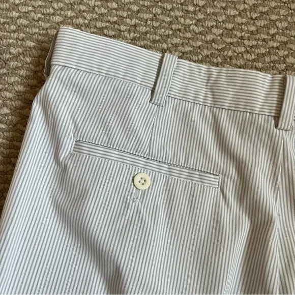 Nike Golf Dry Fit Pants 36/32 NWOT Gray White Stripe - Picture 8 of 9